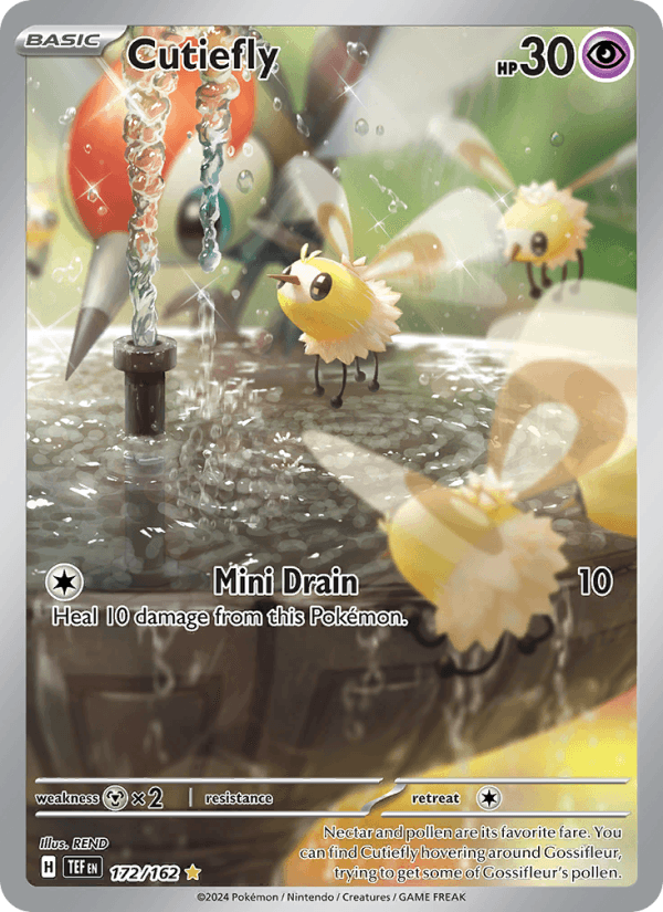 Cutiefly - Temporal Forces 172 - Pokemon trading card