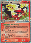 Arcanine ex - Legend Maker 83 - Pokemon trading card