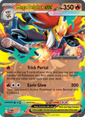 Mega Delphox ex - Pitch Black 008 - Pokemon trading card