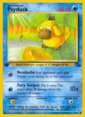 Psyduck - Fossil 53 - Pokemon trading card