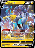 Raikou V - Brilliant Stars 048 - Pokemon trading card