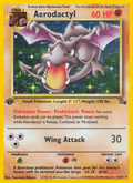 Aerodactyl - Fossil 1 - Pokemon trading card