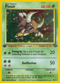 Pinsir - Jungle 9 - Pokemon trading card