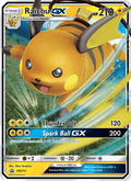 Raichu GX - SM Black Star Promos SM213 - Pokemon trading card