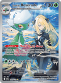 Cynthia's Roserade - Destined Rivals 184 - Pokemon trading card
