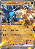 Lucario ex - Stellar Crown 082 - Pokemon trading card