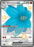 Glimmora ex - Paldean Fates 218 - Pokemon trading card