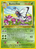 Butterfree - Jungle 33 - Pokemon trading card