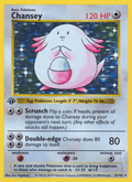 Chansey - Base Set 3 - Pokemon trading card
