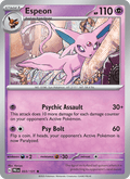 Espeon - Prismatic Evolutions 033 - Pokemon trading card