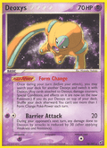 Deoxys - Deoxys 18 - Pokemon trading card