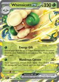 Whimsicott ex - White Flare 005 - Pokemon trading card