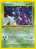 Heracross - Neo Genesis 6 - Pokemon trading card