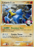 Lucario GL - Rising Rivals 8 - Pokemon trading card