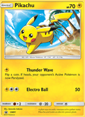 Pikachu - SM Black Star Promos SM81 - Pokemon trading card
