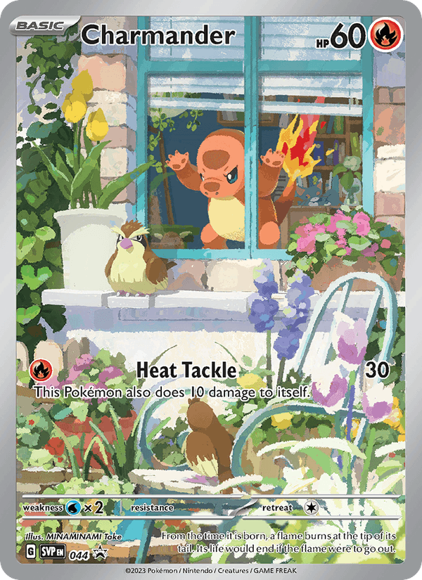 Charmander - SVP Black Star Promos 044 - Pokemon trading card
