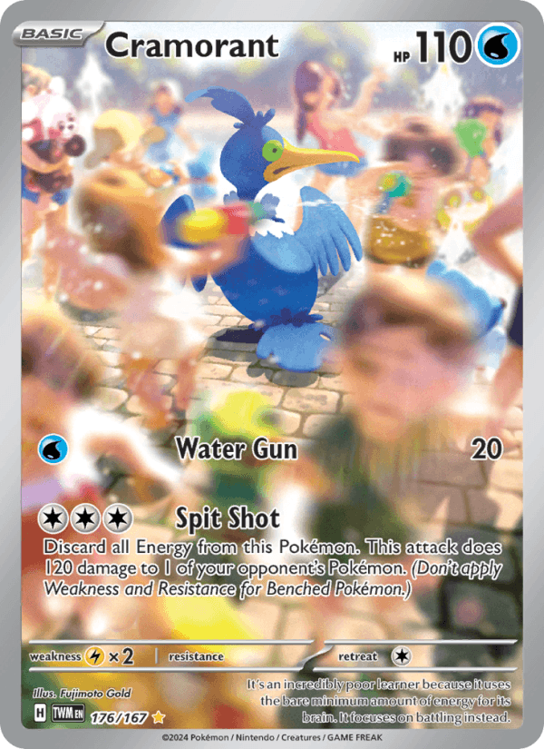 Cramorant - Twilight Masquerade 176 - Pokemon trading card
