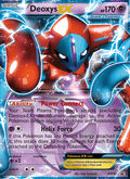 Deoxys-EX - BW Black Star Promos BW82 - Pokemon trading card