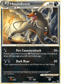 Houndoom - Undaunted 5 - Pokemon trading card