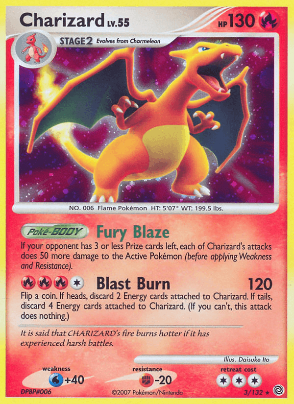 Charizard - Secret Wonders 3 - Pokemon trading card