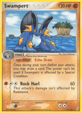 Swampert - Crystal Guardians 27 - Pokemon trading card