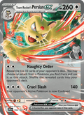 Team Rocket's Persian ex - Destined Rivals 150 - Pokemon trading card
