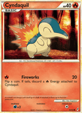 Cyndaquil - Call of Legends 55 - Pokemon trading card