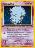 Wobbuffet - Neo Discovery 16 - Pokemon trading card
