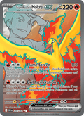Team Rocket's Moltres ex - Destined Rivals 208 - Pokemon trading card