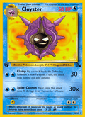 Cloyster - Fossil 32 - Pokemon trading card