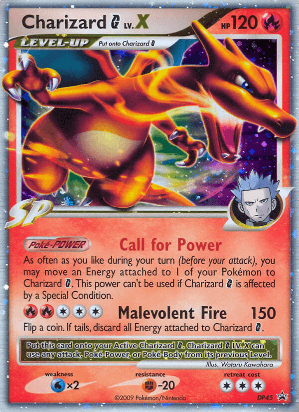Charizard G - DP Black Star Promos DP45 - Pokemon trading card