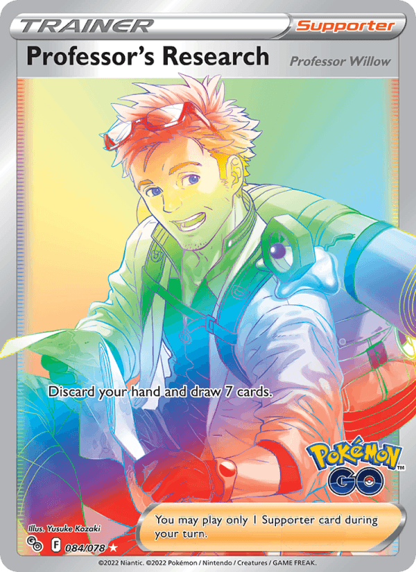 Professor's Research - Pokémon GO 084 - Pokemon trading card