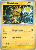 Electabuzz - 151 125 - Pokemon trading card