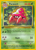 Parasect - Jungle 41 - Pokemon trading card