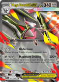 Mega Excadrill ex - Pitch Black 065 - Pokemon trading card