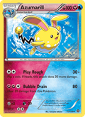 Azumarill - Steam Siege 77 - Pokemon trading card
