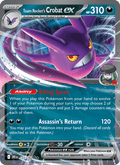 Team Rocket's Crobat ex - Destined Rivals 122 - Pokemon trading card