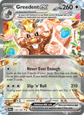 Greedent ex - Obsidian Flames 179 - Pokemon trading card