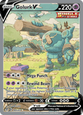 Golurk V - Evolving Skies 182 - Pokemon trading card