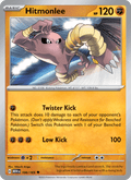 Hitmonlee - 151 106 - Pokemon trading card