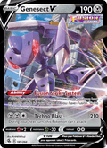 Genesect V - Fusion Strike 185 - Pokemon trading card