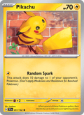 Pikachu - Temporal Forces 051 - Pokemon trading card