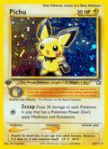 Pichu - Neo Genesis 12 - Pokemon trading card