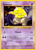 Drowzee - Base Set 49 - Pokemon trading card