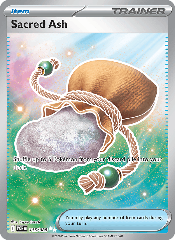 Sacred Ash - Perfect Order 115 - Pokemon trading card