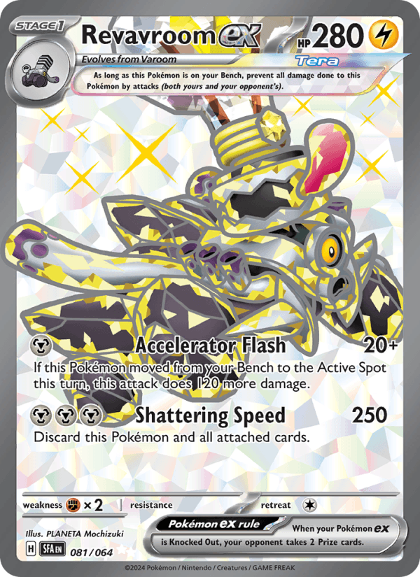 Revavroom ex - Shrouded Fable 081 - Pokemon trading card