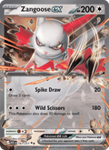 Zangoose ex - Ascended Heroes 167 - Pokemon trading card