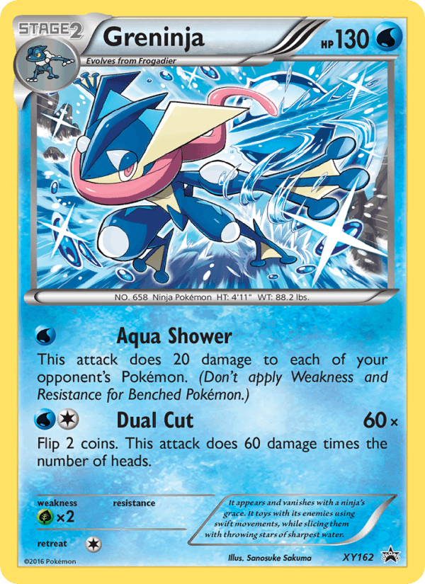 Greninja - XY Black Star Promos XY162 - Pokemon trading card
