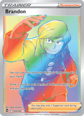 Brandon - Silver Tempest 203 - Pokemon trading card