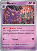 Haunter - 151 093 - Pokemon trading card